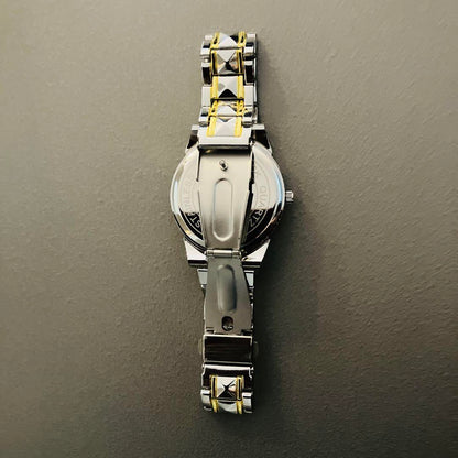 New Unworn OURSTART Quartz Silver/Gold Watch