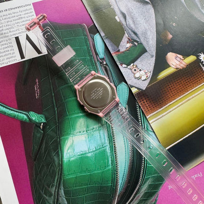 New CASIO Custom Watch F91WS-4DF Handmade Sakura Filter