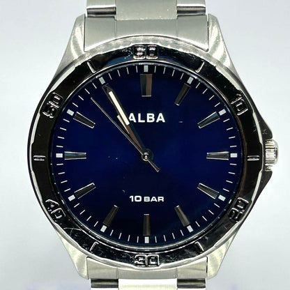 SEIKO Alba Quartz Navy Men's Watch