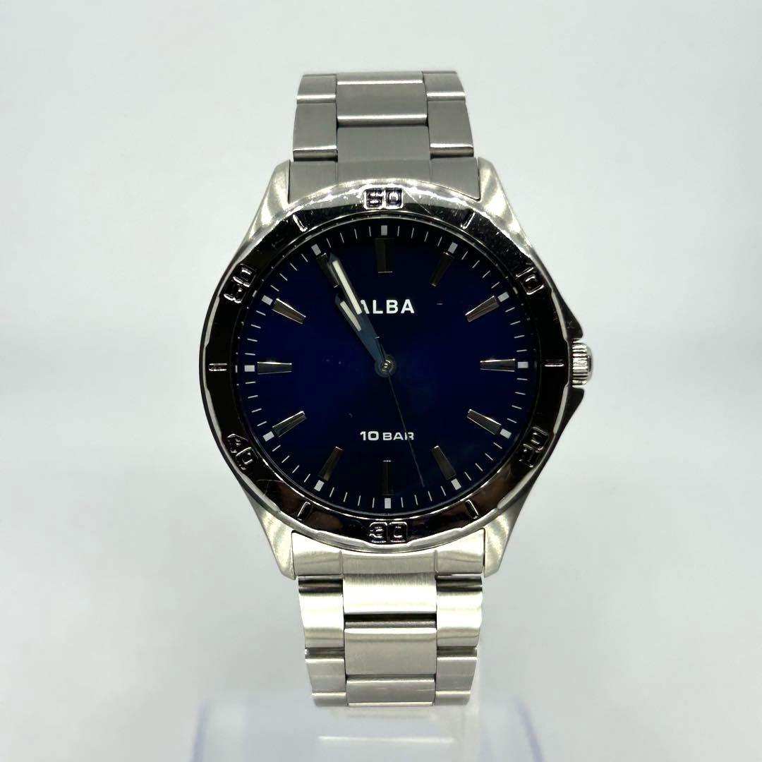 SEIKO Alba Quartz Navy Men's Watch