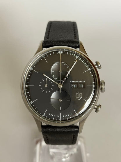 [New Unworn] DUFA • Dufa • Van der Rohe • All Black • Battery Replaced