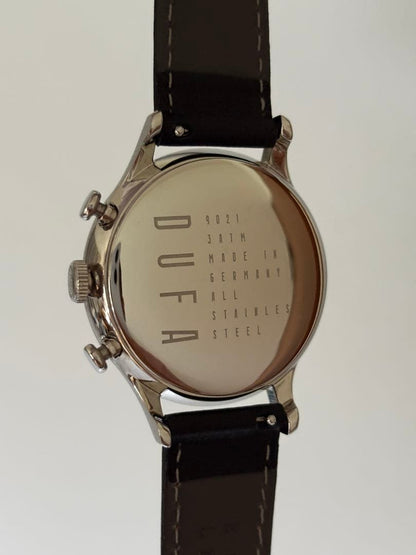 [New Unworn] DUFA • Dufa • Van der Rohe • All Black • Battery Replaced