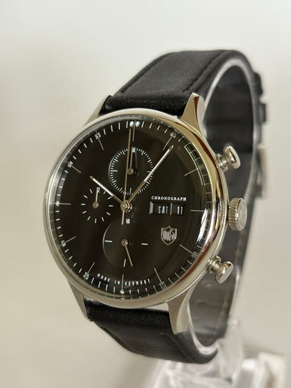 [New Unworn] DUFA • Dufa • Van der Rohe • All Black • Battery Replaced