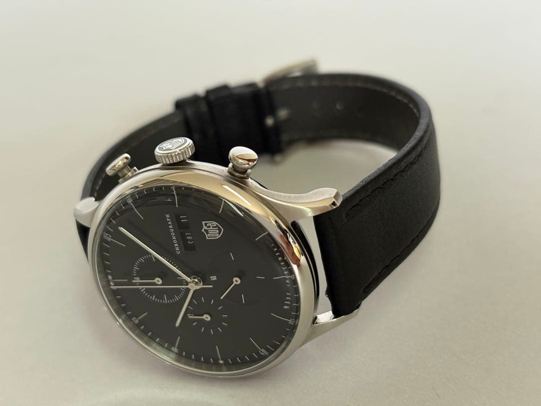 [New Unworn] DUFA • Dufa • Van der Rohe • All Black • Battery Replaced