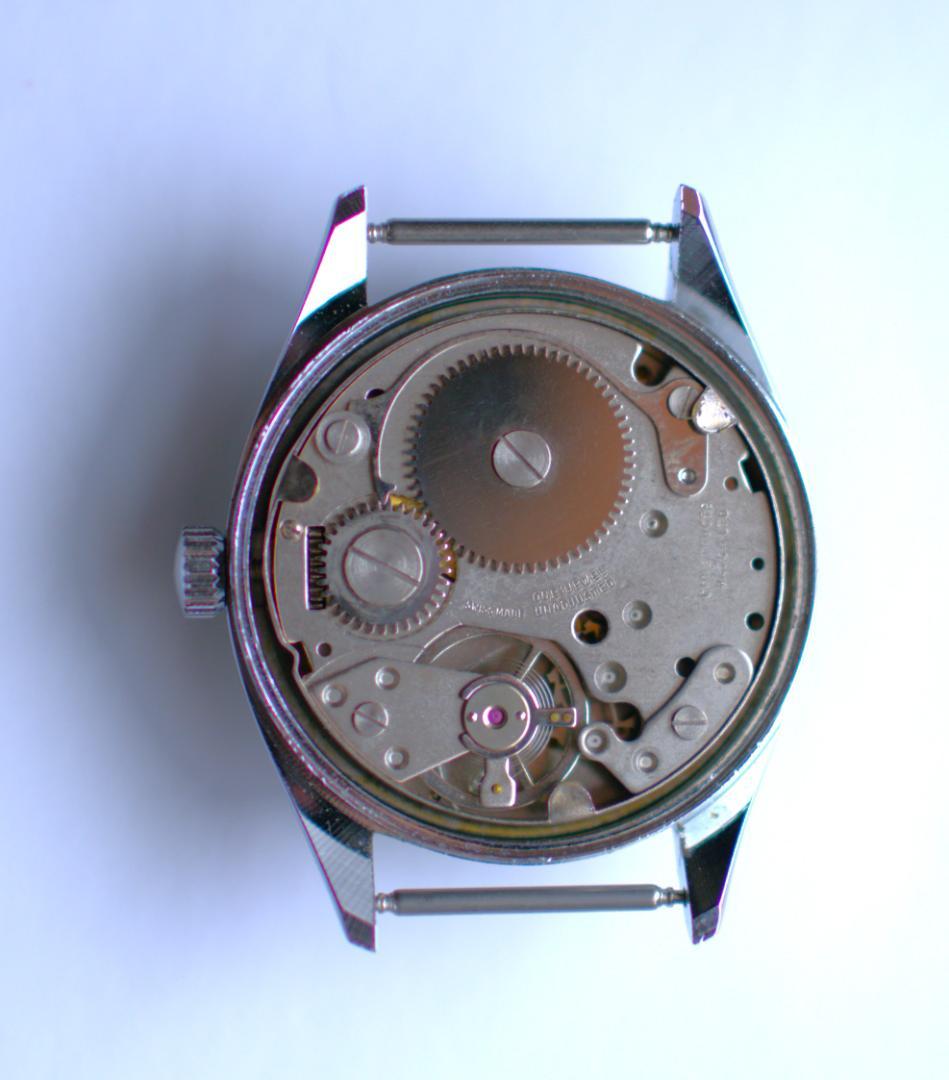 No.9 Armadillo Wound Watch with Navy Band