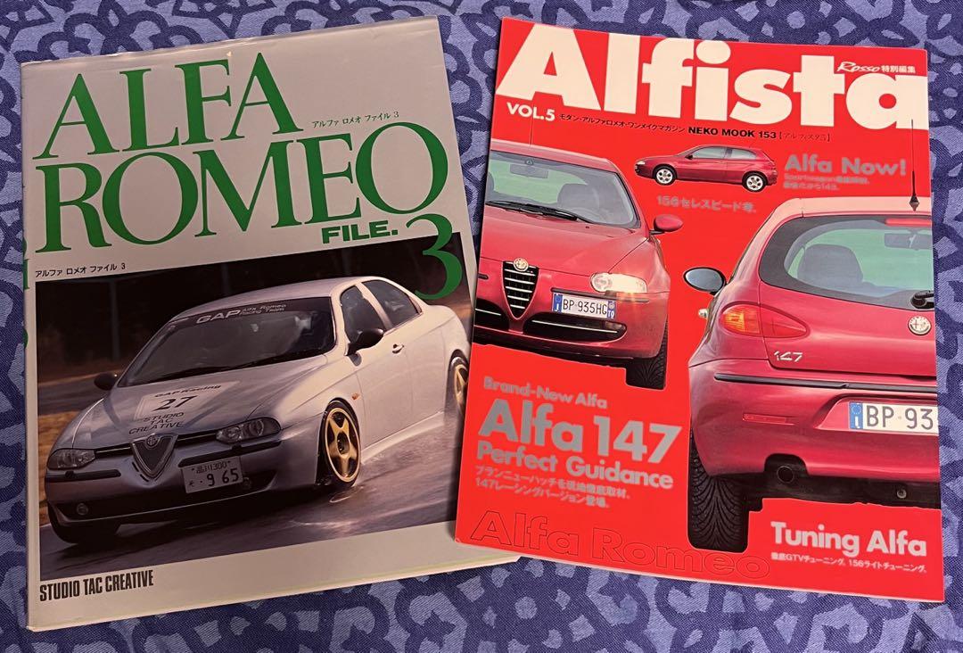Alfa Romeo Magazine Set 3 and Alfista Vol.5