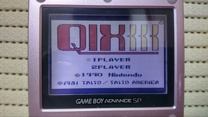 QIX Quicks North America Game Boy GB
