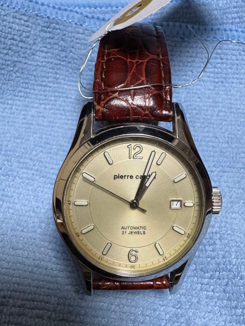 Pierre Cardin Automatic Winding Watch Gold Dial