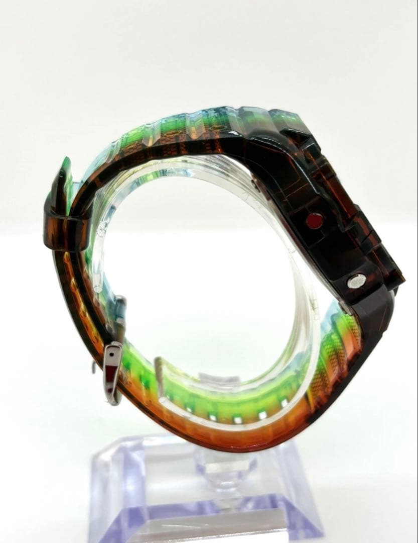 New G-SHOCK DW5600EP-9JF Custom New Silicon Rainbow