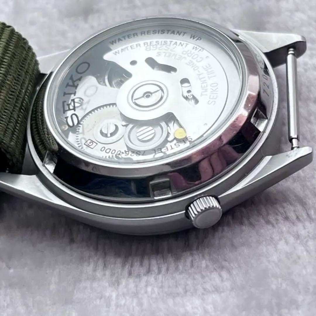 Popular SEIKO 7S26-00D0 Automatic Watch Green Dial