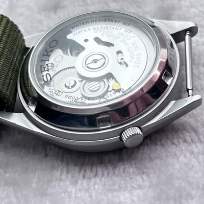 Popular SEIKO 7S26-00D0 Automatic Watch Green Dial