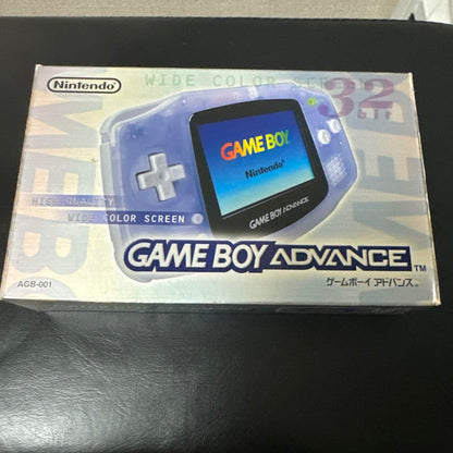 Game Boy Advance Milk Blue