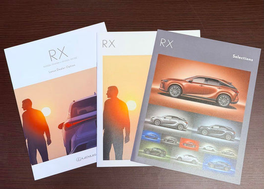 Lexus RX Catalog Set of 3