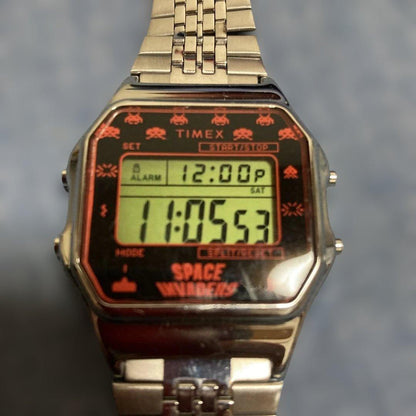 TIMEX SPACE INVADERS Digital Watch