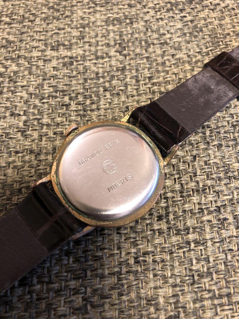 Operational Precious MOERIS Maurice Winding Watch New Revolving Belt