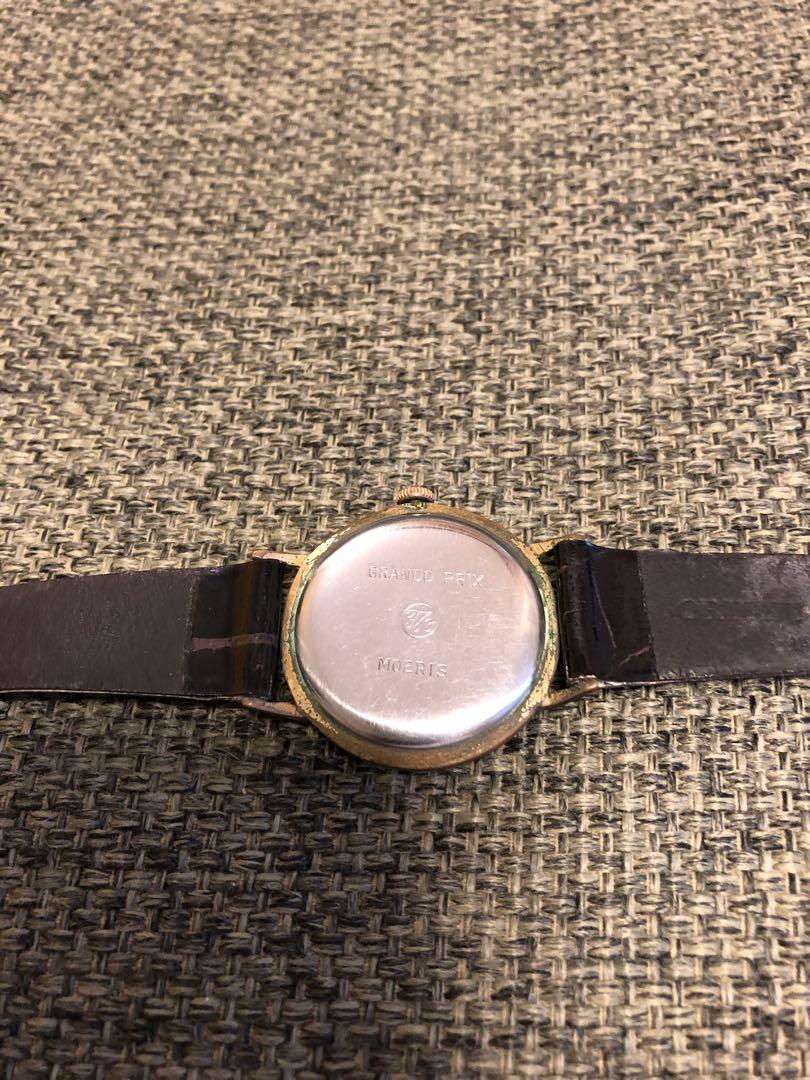 Operational Precious MOERIS Maurice Winding Watch New Revolving Belt