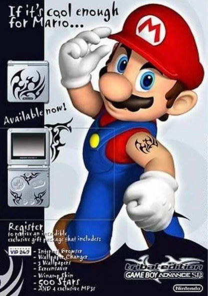 Rarity Game Boy Advance SP Tribal Edition