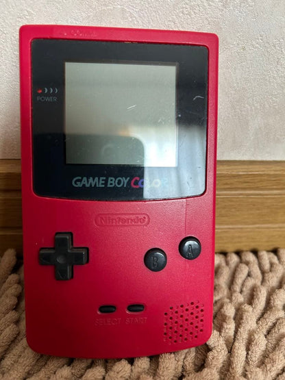Red Game Boy Color CGB-001