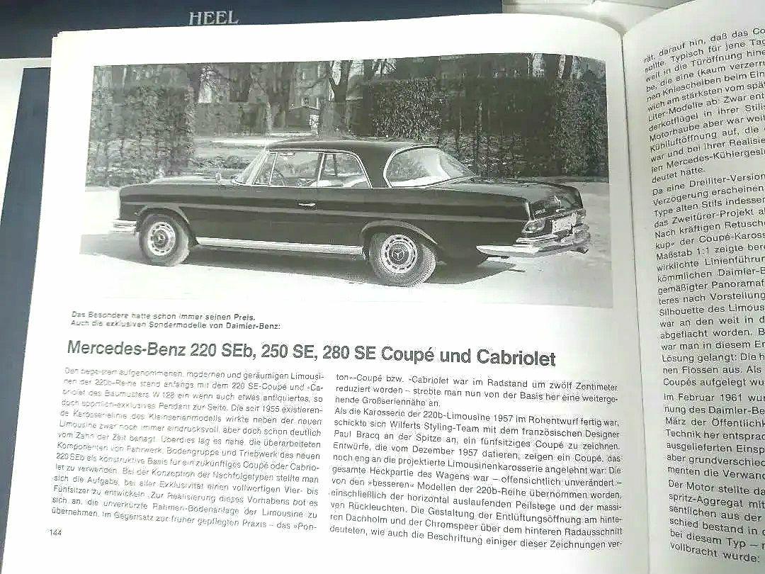Mercedes-Benz Foreign Book 7 Volumes MERCEDES ‐BENZ AUTOMOBILE