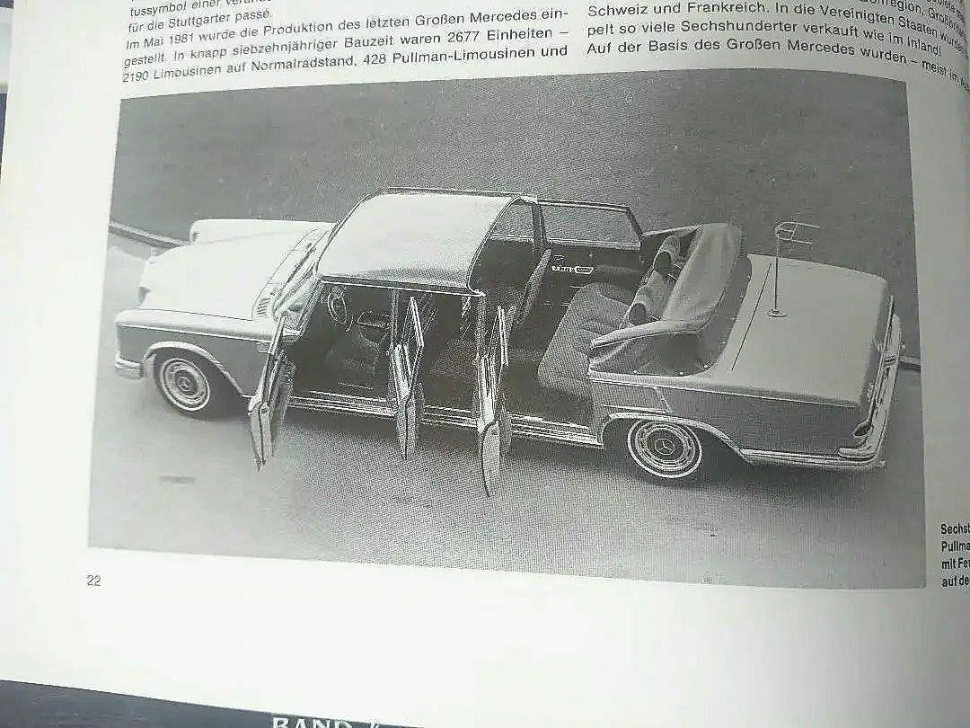 Mercedes-Benz Foreign Book 7 Volumes MERCEDES ‐BENZ AUTOMOBILE