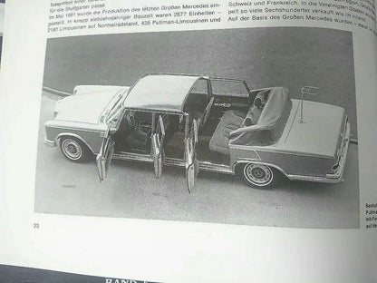 Mercedes-Benz Foreign Book 7 Volumes MERCEDES ‐BENZ AUTOMOBILE