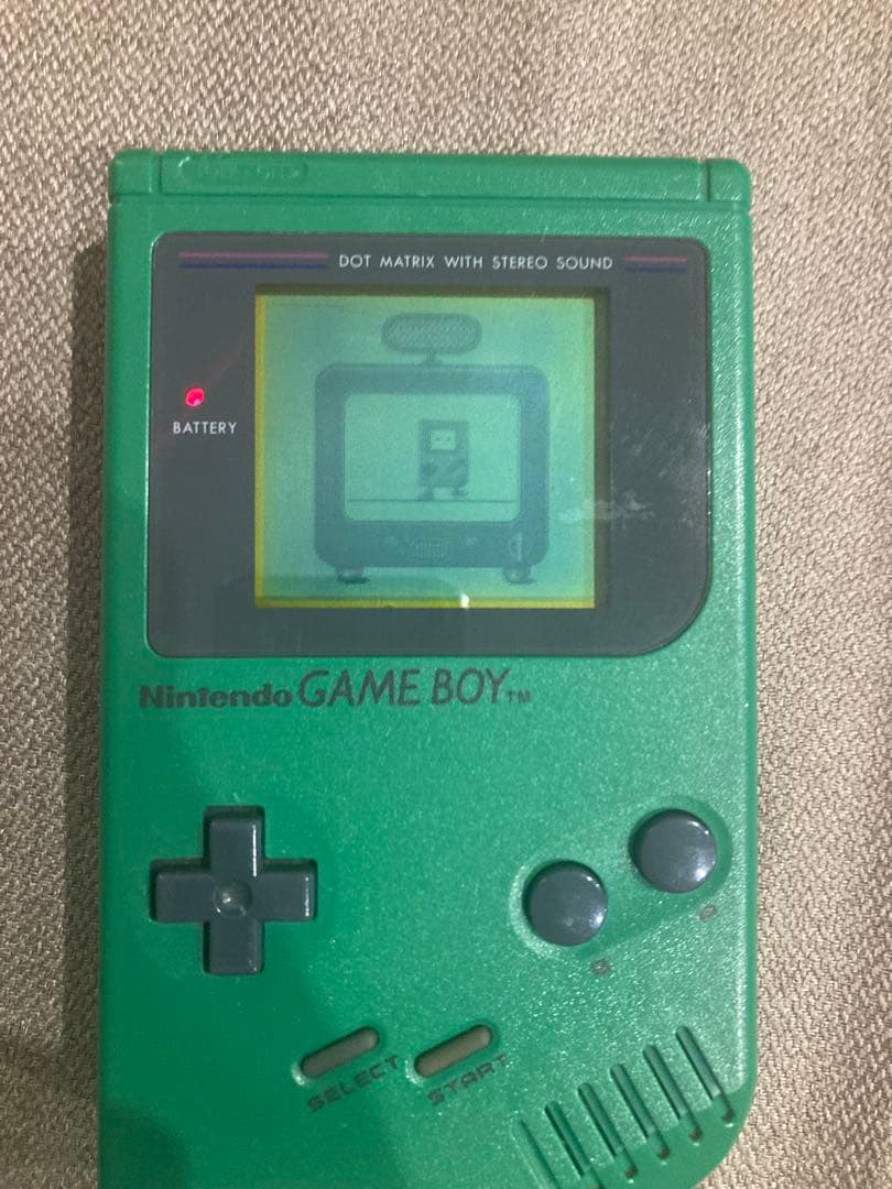 Green Game Boy Console Nintendo