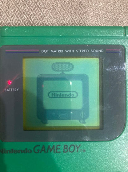 Green Game Boy Console Nintendo
