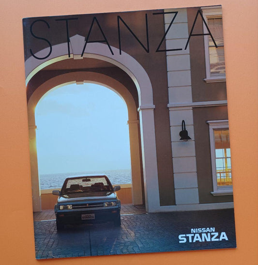 【Excellent Condition 1988】Nissan Stanza 3rd Generation T12 Type Catalog After Minor Change