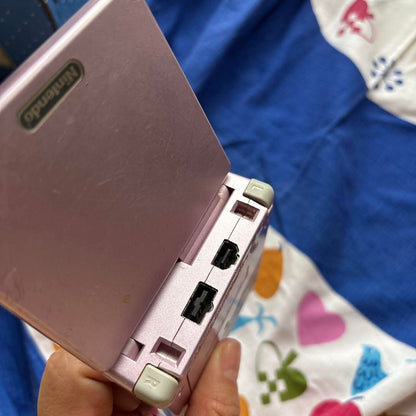 【Game Boy Advance SP Pink Console Only】No Charger