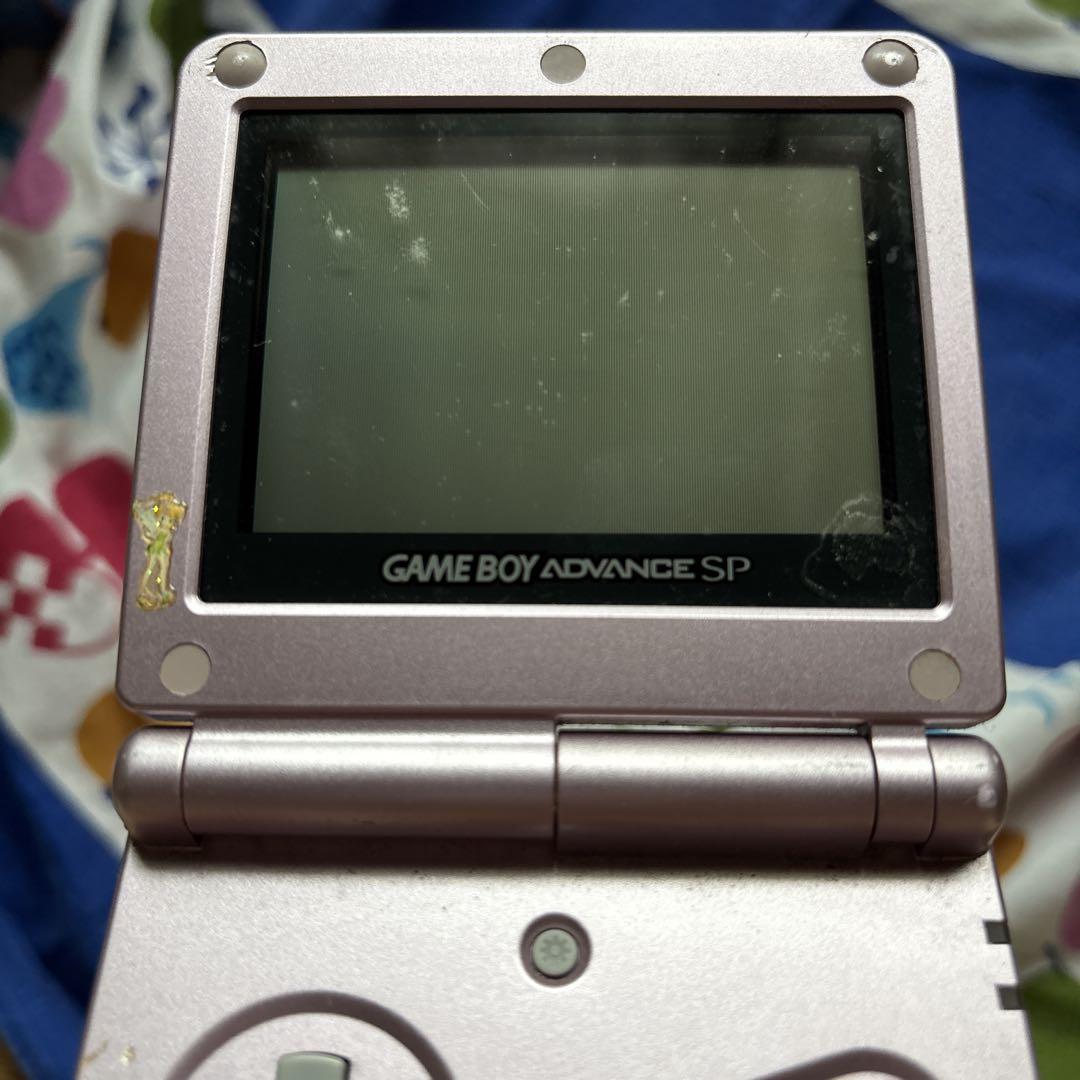 【Game Boy Advance SP Pink Console Only】No Charger