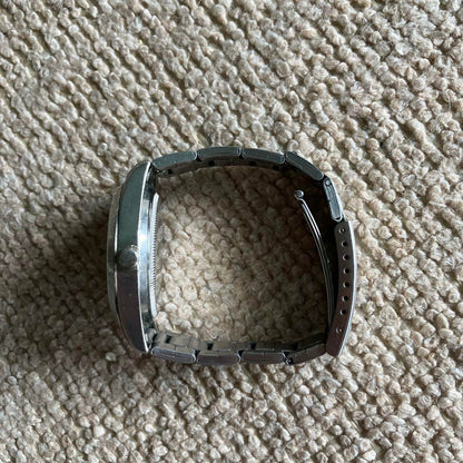 Beautiful Condition Quattro Silver Brown Watch