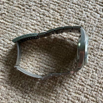 Beautiful Condition Quattro Silver Brown Watch