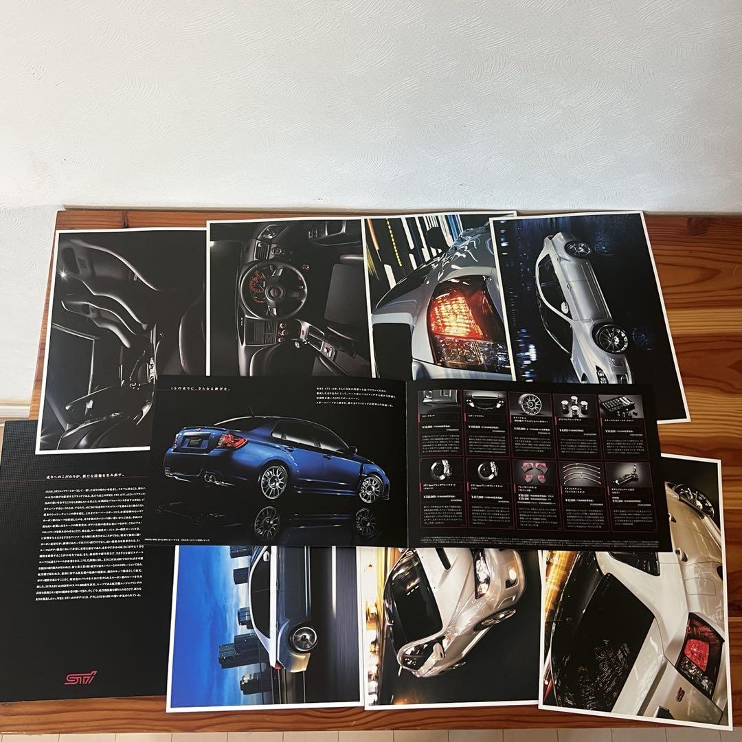 2-Book Set SUBARU WRX S210 Catalog Subaru WRX STI tS