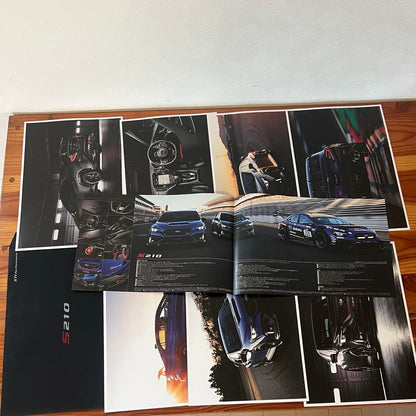 2-Book Set SUBARU WRX S210 Catalog Subaru WRX STI tS