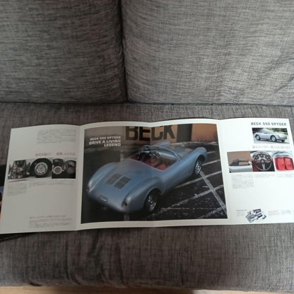 Beck 550 Spyder and Noble P4 and Birkin 7 Catalog Set