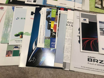 A Large Collection of Tokyo Motor Show 2011 Catalogs, Brochures, and Newspapers - 50 or More!