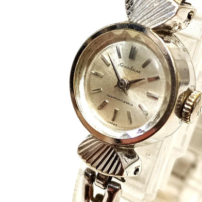 【Operational Product】SEIKO Watch Solar 10-0210 Hand-Wound Chain Bracelet