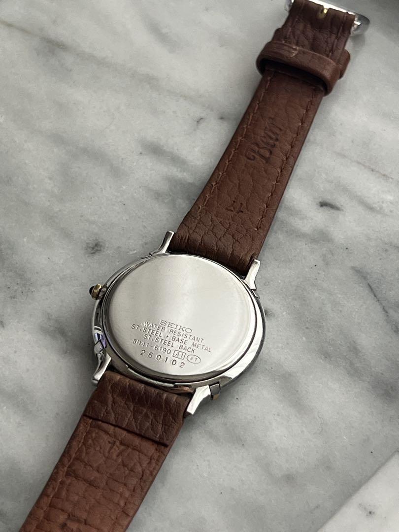 [Battery Replaced] SEIKO DOLCE Dolce Seiko Shell Watch