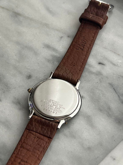 [Battery Replaced] SEIKO DOLCE Dolce Seiko Shell Watch