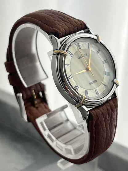 [Battery Replaced] SEIKO DOLCE Dolce Seiko Shell Watch