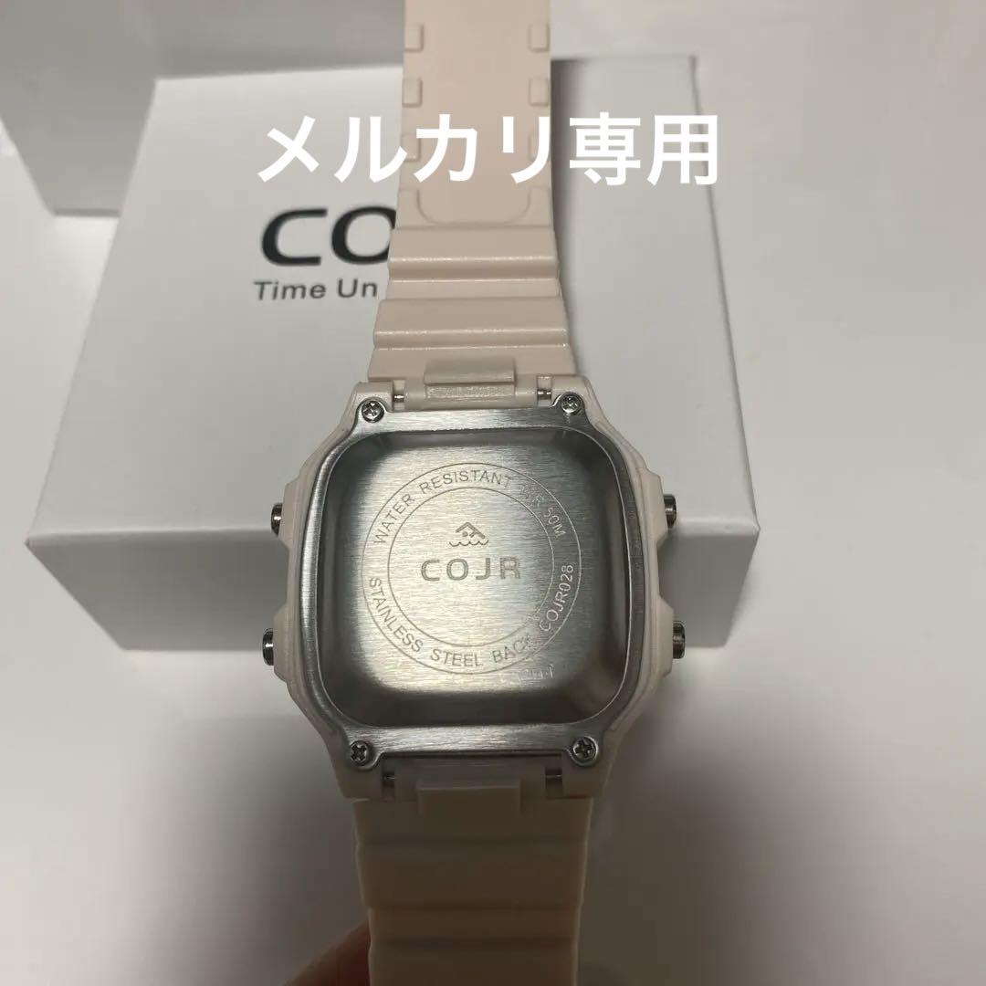 New Unworn Digital Watch  Pink LED Light Unisex