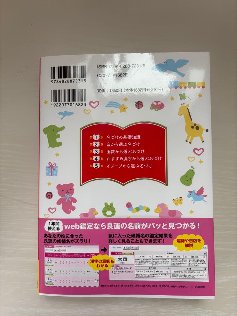 Tama Hiyori Happy Baby Name Dictionary 2022-2023 Edition