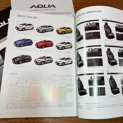 Toyota Aqua Catalog '21 July
