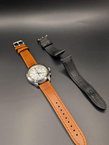 New SEIKO SEIKO 6T63-00E0 Quartz Chronograph Belt