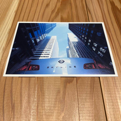 NISSAN SKYLINE IMAGINE DVD Catalog with 6 Postcards