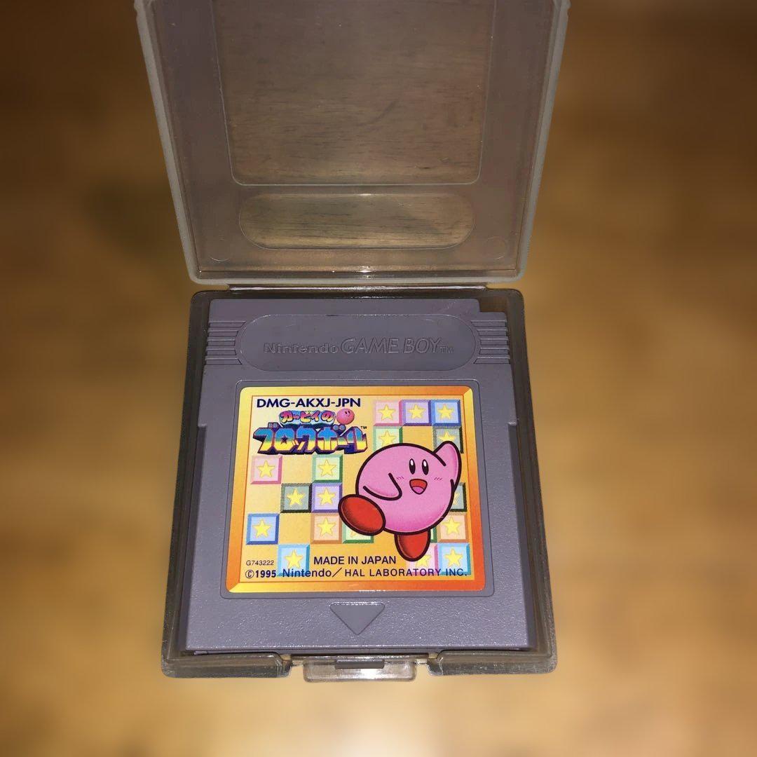 Kirby's Block Ball with Manual (Game Boy)