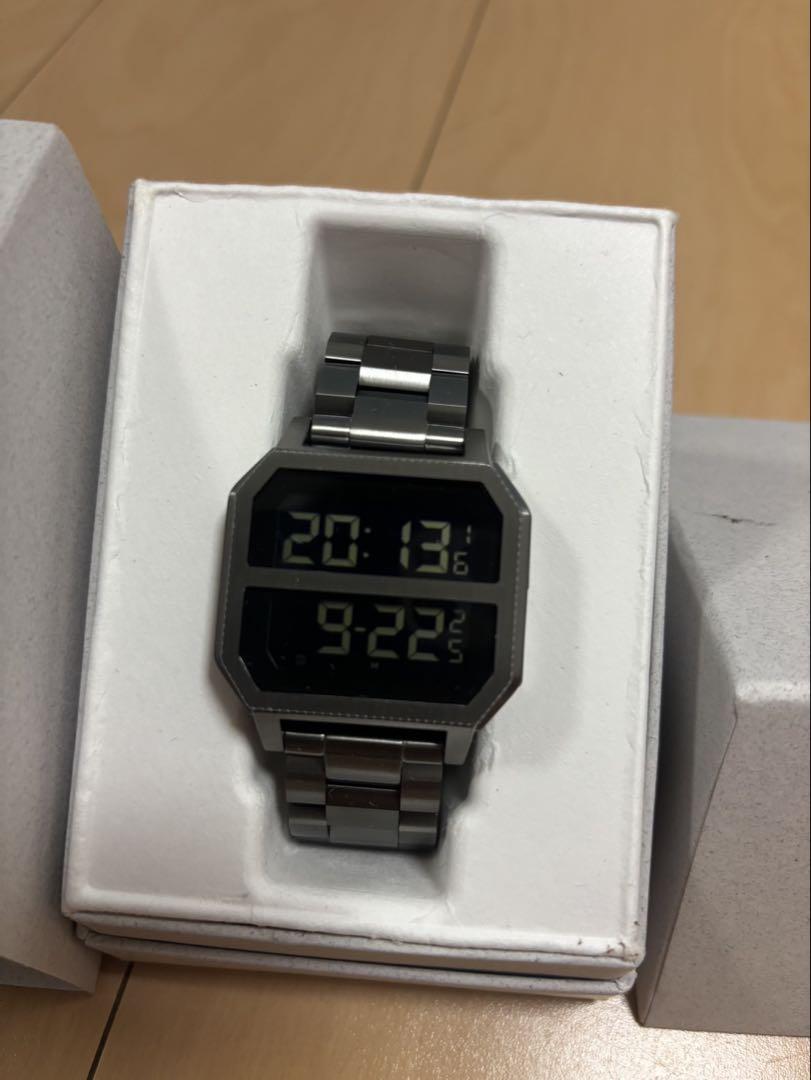 adidas Digital Watch Silver