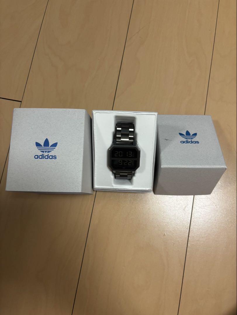 adidas Digital Watch Silver