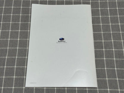 Subaru Pleo Catalog