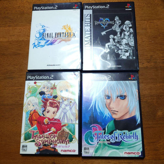 Final Fantasy X Kingdom Hearts Tales of Symphonia Rebirth